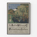 Vintage plakat The Ault & Wiborg Co - Trykfarve