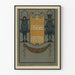 Vintage reklameplakat for trykblæk Ault & Wiborg