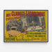 Vintage plakat til salg på kredit for arbejderklassen i Orléans — indrammet kunstværk på væggen