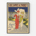 Vintage plakat Aux Dames de France Castres Sommer sæson 1914