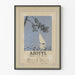 Vintage plakat Azotyl Luftkvalitetsrensende vægdekoration