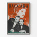 Vintage plakat Baccara vægdekoration biograf retro