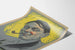 Vintage plakat af Bach med pibe