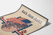 Vintage plakat Back From France - Patriotisk vægdekoration med amerikansk tema