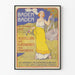 Vintage plakat Baden Baden 1902 - Kunstnerisk vægdekoration