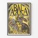 gammel plakat Bal AAAA Bullier 1923 vægdekoration vintage