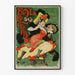Vintage plakat af Studenterbal i Eden-hallen