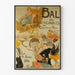 Vintage plakat af Bal des Increvables ved Casino de Paris 1896