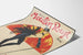 Dekorativ plakat af Bal i Moulin Rouge, Paris, kvinde med fjer