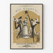 Vintage plakat Bal Masqué Galop til vægdekoration