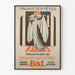 Vintage plakat Bal Palais des Fêtes 1925 vægdekoration