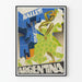 Plakat til vægdekoration Ballets Espagnols Argentina