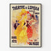 Vintage plakat af Operaens Teater - Maskebal 1899