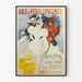 Vintage plakat af Bals og Kostumefester, vægdekoration