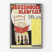Vintage plakat Le Reuzenboek for børn - Retro vægdekoration
