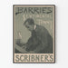 Vintage plakat af Barrie's Sentimental Tommy til Scribner's