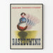 Vintage plakat Basedowine balance thyroïdo-ovarien