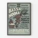 Vintage plakat af Federal Teater - Bassa Moona