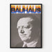 Vægplakat Kunst Bauhaus Portræt Grafik