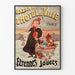 Vintage plakat Bazar de l'Hôtel de Ville Paris - Retro børne vægdekoration