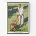 Vintage plakat Bé Dul-Cé vægdekoration