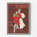 Vintage plakat Bearings Out Today til vægdekoration