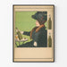 Vintage plakat Beck's Key Beer stil Art Nouveau