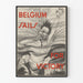 Vintage plakat Belgien Sætter i gang til sejr