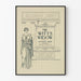 Vintage plakat Belgravia-serien Mr. Witt's Enke