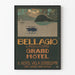 Vintage plakat Bellagio Lago di Como Grand Hôtel vægdekoration