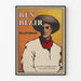 Vintage plakat i Ben Blair Plainsman-stil vestligt