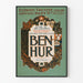 Vintage plakat Ben-Hur Illinois Teater Chicago