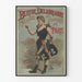 Vintage plakat af Berthe Delaurianne - Cascadeuse af Paris-koncerten