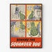 Vintage plakat om opsparingsbevidsthed - Pas på Spildbug