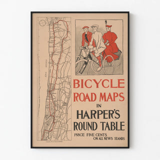 bicycle-road-maps-in-harpers-round-table