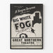 Plakat Teater Big White Fog - Vintage vægdekoration