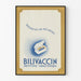 Vintage plakat Bilivaccin vaccination buccale
