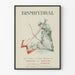 Vintage plakat Bismhydral - Gammel terapeutisk vægdekoration