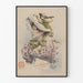 Vintage plakat af Blanche Gaspard i blomsterdragt