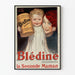 Vintage plakat Blédine Jacquemaire Den Anden Mor til vægdekoration