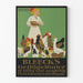Vintage reklameplakat Bleeck's fjerkræfoder til vægdekoration