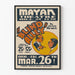 Retro plakat teater Blind Alley Mayan Theatre