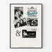 Vintage plakat af Bloomsburg Theatre Ensemble & Rand Whipple Movement Theatre