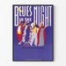 Musikplakat Blues in the Night af Sheldon Epps