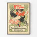 Vintage plakat Bock Bier Adlerbrauerei Düsseldorf