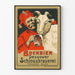 Vintage plakat Bockbier Dessower Schlossbrauerei - Retro vægdekoration