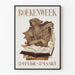 Vintage plakat Boekenweek 24. februar - 3. marts