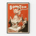 Vintage plakat Bon Ton Burlesquers til vægdekoration
