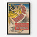 Dekorativ plakat Bonard-Bidault med engel og trompet vintage