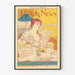 Vintage plakat Book News George Du Maurier november